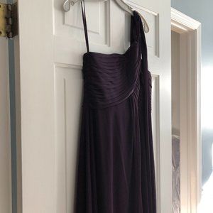 Alex Evenings Plum/Eggplant Prom Dress